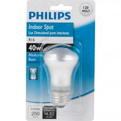 Philips 40W Clear Medium R16 Indoor Incandescent Mini Spotlight Light Bulb 6 Philips 40W Clear Medium R16 Indoor Incandescent Mini Spotlight Light Bulb -Philips Sales 2024 ItemImage 501693 q5w7wu 8zubug 43wo81