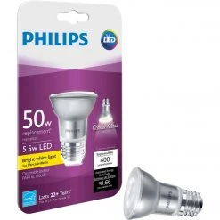 Philips 50W Equivalent Bright White PAR16 Medium LED Floodlight Light Bulb