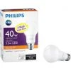Philips 40W Equivalent Soft White A19 Medium LED Light Bulb (4-Pack) 1 Philips 40W Equivalent Soft White A19 Medium LED Light Bulb (4-Pack) -Philips Sales 2024 ItemImage 502269 q5w8fq 26gkew areq9p