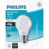 Philips 40W Frosted Medium A19 Incandescent Garage Door Opener Light Bulb 1 Philips 40W Frosted Medium A19 Incandescent Garage Door Opener Light Bulb -Philips Sales 2024 ItemImage 502699 c97ssckzfjnp9hs9vkf77pg
