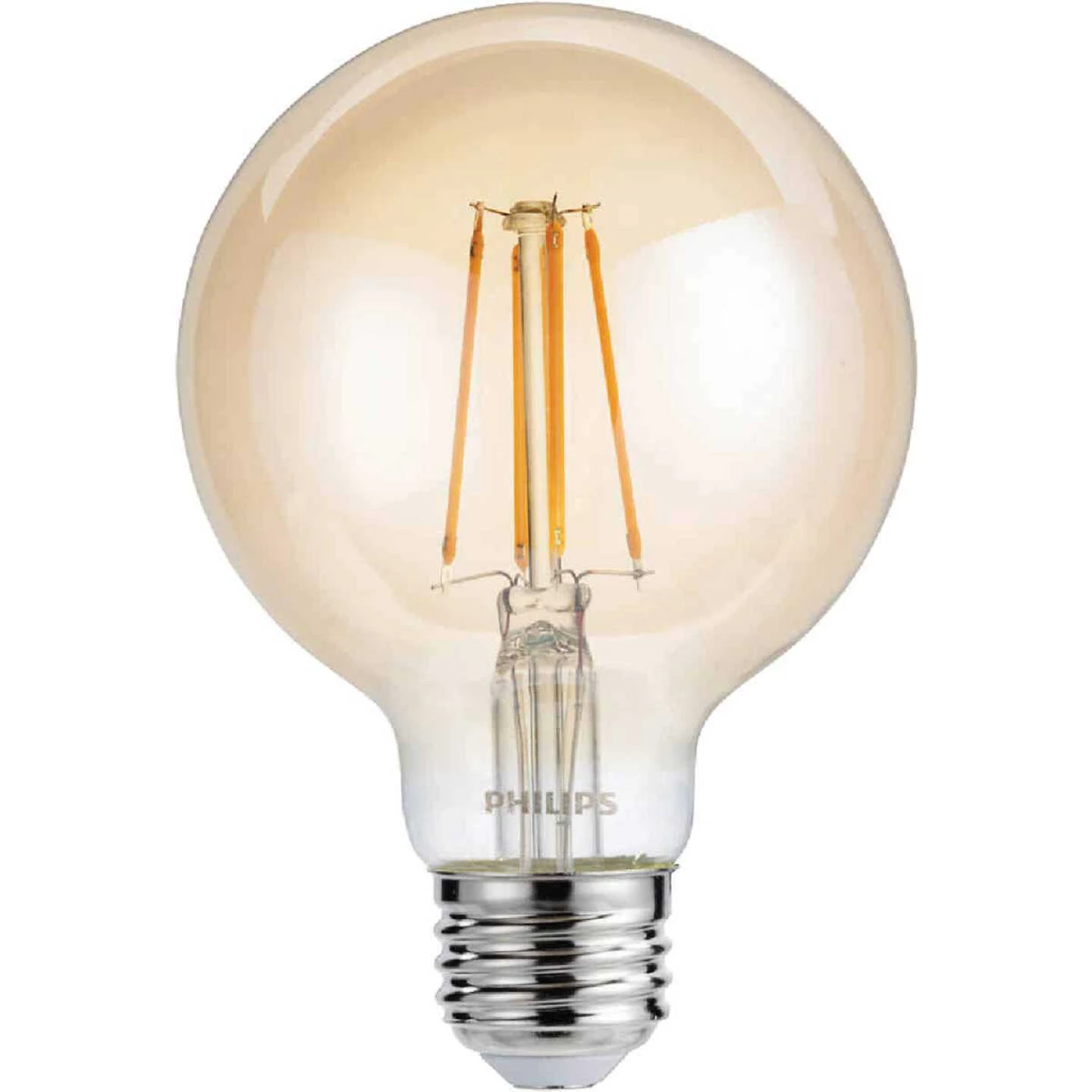 Philips Vintage Edison 40W Equivalent Soft White G25 Medium LED Decorative Light Bulb 3 Philips Vintage Edison 40W Equivalent Soft White G25 Medium LED Decorative Light Bulb