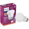 Philips EyeComfort 100W Equivalent Soft White A19 Medium LED Light Bulb (4-Pack) -Philips Sales 2024 ItemImage 503838 q5w9b2 9dqxg8 ebomom