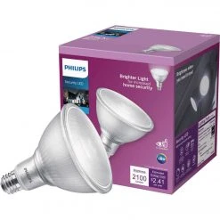 Philips 250W Equivalent Daylight PAR38 Medium Indoor/Outdoor LED Floodlight Light Bulb