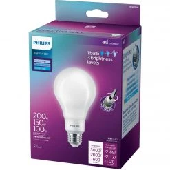 Philips BrightDial 200/150/100W Equivalent Daylight A21 Medium LED Light Bulb 11 Philips BrightDial 200/150/100W Equivalent Daylight A21 Medium LED Light Bulb -Philips Sales 2024 ItemImage 507082 fng5vpw3tjtfhxpp4c4k445x