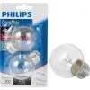 Philips DuraMax 40W Clear Medium G16.5 Incandescent Globe Light Bulb (2-Pack) -Philips Sales 2024 ItemImage 507419 q5w9u6 bhtp4o 5adk47