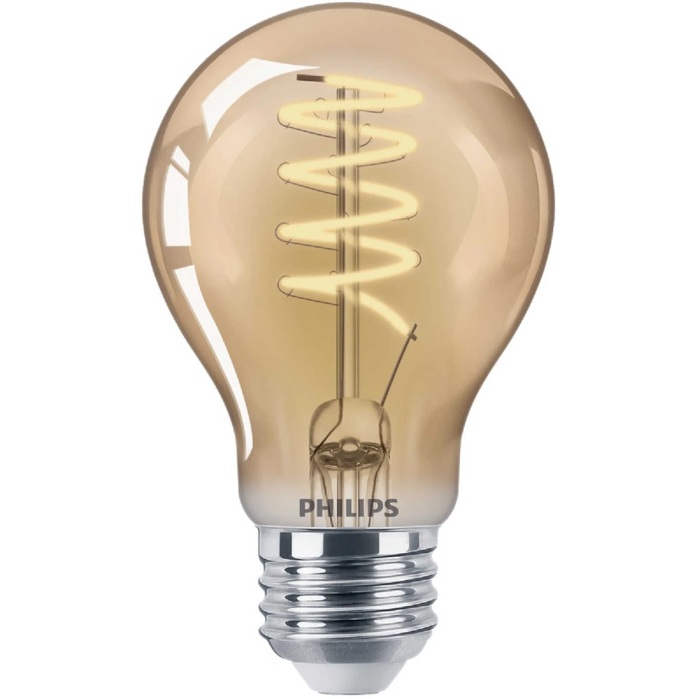 Philips 60W Equivalent Amber Medium A19 Dimmable Vintage LED Light Bulb 5 Philips 60W Equivalent Amber Medium A19 Dimmable Vintage LED Light Bulb - Image 3