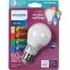 Philips SceneSwitch Indoor/Outdoor 60W Equivalent Soft White A19 Medium LED Light Bulb 1 Philips SceneSwitch Indoor/Outdoor 60W Equivalent Soft White A19 Medium LED Light Bulb -Philips Sales 2024 ItemImage 511158 q5wa66 b2739s 3py0wh