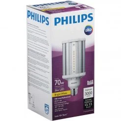 Philips TrueForce 70W HID Equivalent Clear Corn Cob Medium Base LED High-Intensity Light Bulb -Philips Sales 2024 ItemImage 512821 q5wabt 1r78y8 o4d2z