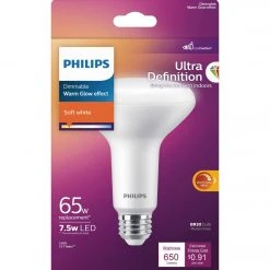 Philips Warm Glow Ultra Definition 65W Equivalent Soft White BR30 Medium Dimmable LED Floodlight Light Bulb 8 Philips Warm Glow Ultra Definition 65W Equivalent Soft White BR30 Medium Dimmable LED Floodlight Light Bulb -Philips Sales 2024 ItemImage 514476 h6mhbjb8nwqbf3qvfwf8w7pb
