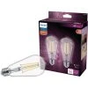 Philips Warm Glow 75W Equivalent Soft White ST19 Medium Vintage LED Decorative Light Bulb (2-Pack)