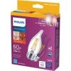 Philips Warm Glow 60W Equivalent Soft White BA11 Medium Decorative LED Light Bulb (3-Pack) 2 Philips Warm Glow 60W Equivalent Soft White BA11 Medium Decorative LED Light Bulb (3-Pack) -Philips Sales 2024 ItemImage 525374 q5wbw4 35beso 2gm3m1