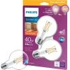 Philips Warm Glow 40W Equivalent Soft White G25 Medium Clear Dimmable LED Decorative Globe Light Bulb (2-Pack) 1 Philips Warm Glow 40W Equivalent Soft White G25 Medium Clear Dimmable LED Decorative Globe Light Bulb (2-Pack) -Philips Sales 2024 ItemImage 530857 q5wcc6 bonkzc 3olehv