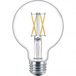 Philips Warm Glow 60W Equivalent Soft White G25 Medium Clear Dimmable LED Decorative Globe Light Bulb (2-Pack) -Philips Sales 2024 ItemImage 532488 hrvtxfg9mt9jnnx5j9cng8qx