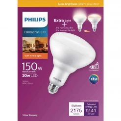 Philips Warm Glow 150W Equivalent Soft White BR40 Medium Dimmable LED Floodlight Light Bulb 8 Philips Warm Glow 150W Equivalent Soft White BR40 Medium Dimmable LED Floodlight Light Bulb -Philips Sales 2024 ItemImage 533388 q5jwaz e9ichk a7g0yv