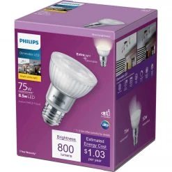 Philips 75W Equivalent Bright White PAR20 Medium Dimmable LED Floodlight Light Bulb -Philips Sales 2024 ItemImage 537414 q5jwaz e9ichk 5ekva9