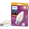 Philips Warm Glow 60W Equivalent Soft White F15 Medium Dimmable Post LED Decorative Light Bulb 1 Philips Warm Glow 60W Equivalent Soft White F15 Medium Dimmable Post LED Decorative Light Bulb -Philips Sales 2024 ItemImage 540167 q5wcsn 2bqns f6fm6x