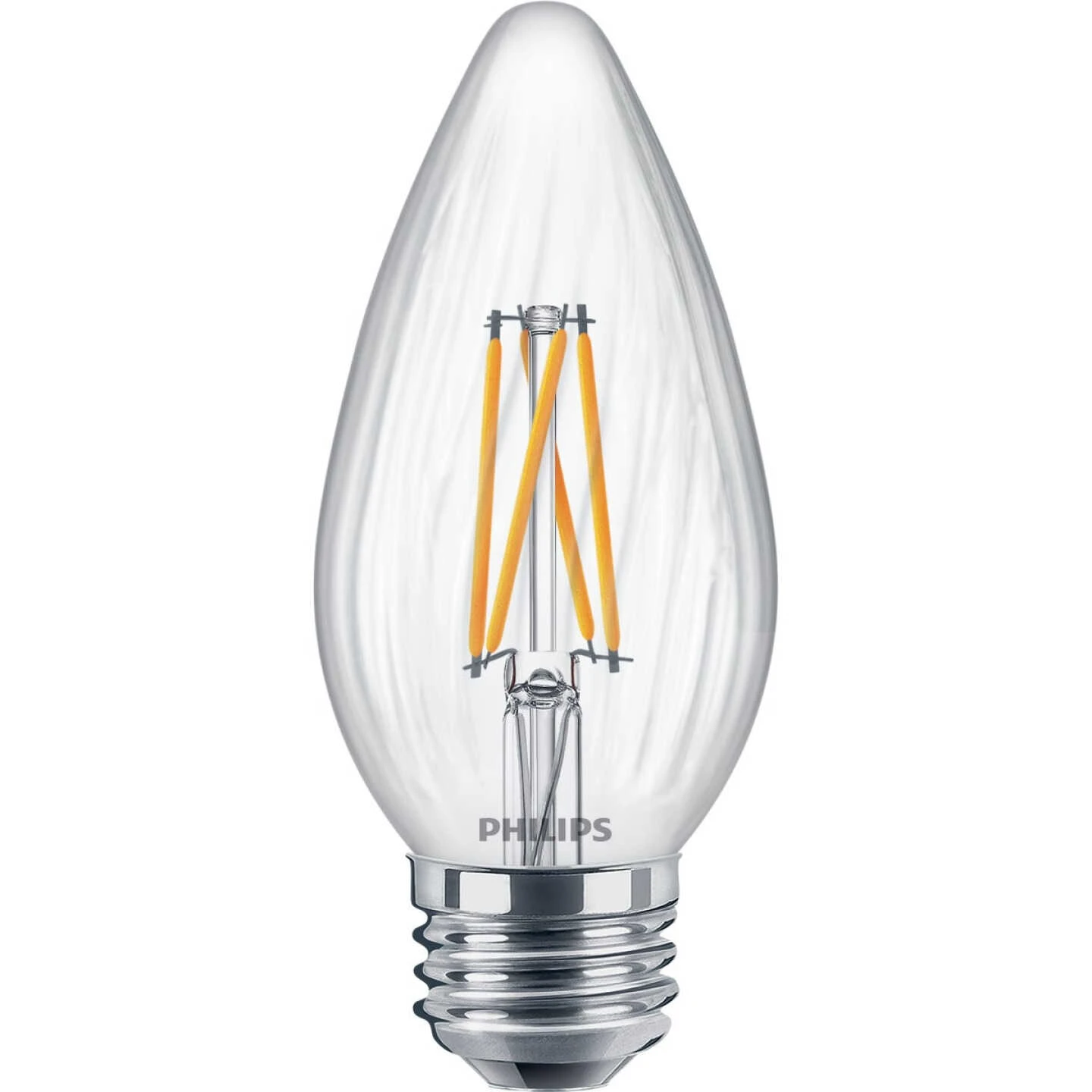 Philips Warm Glow 60W Equivalent Soft White F15 Medium Dimmable Post LED Decorative Light Bulb 5 Philips Warm Glow 60W Equivalent Soft White F15 Medium Dimmable Post LED Decorative Light Bulb - Image 3