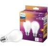Philips Ultra Definition Warm Glow 40W Equivalent Soft White A19 Medium LED Light Bulb (2-Pack) -Philips Sales 2024 ItemImage 541473 fkrfbzmxg55qwwhrt4bghfpn