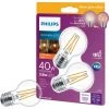 Philips Warm Glow 40W Equivalent Soft White G16.5 Medium Dimmable LED Decorative Light Bulb (2-Pack) 2 Philips Warm Glow 40W Equivalent Soft White G16.5 Medium Dimmable LED Decorative Light Bulb (2-Pack) -Philips Sales 2024 ItemImage 542155 q5wcuw 8ghyeg 9zn0b8
