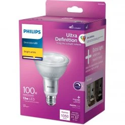 Philips Ultra Definition 100W Equivalent Bright White PAR30L Medium Dimmable LED Floodlight Light Bulb 10 Philips Ultra Definition 100W Equivalent Bright White PAR30L Medium Dimmable LED Floodlight Light Bulb -Philips Sales 2024 ItemImage 542304 59xt95m2jnz2kjgkn4ff5wm
