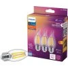 Philips Ultra Definition 60W Equivalent Soft White BA11 Medium LED Decorative Light Bulb (3-Pack) -Philips Sales 2024 ItemImage 543279 s4qnnqgcsqc3b42j2mgbqxg6