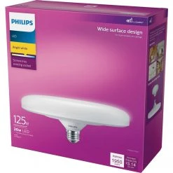 Philips 125W Equivalent Bright White Wide Surface Medium LED Floodlight Light Bulb -Philips Sales 2024 ItemImage 543391 ct66pkw2g63krjv3s98tmff