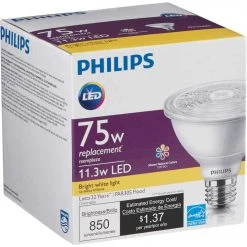 Philips 75W Equivalent Bright White PAR30 Short Neck Medium Dimmable LED Floodlight Light Bulb With 25 Deg. Beam 10 Philips 75W Equivalent Bright White PAR30 Short Neck Medium Dimmable LED Floodlight Light Bulb With 25 Deg. Beam -Philips Sales 2024 ItemImage 544159 q5wcws emc4ps 8x12gq