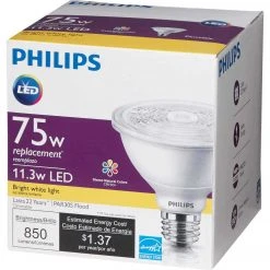 Philips 75W Equivalent Bright White PAR30 Short Neck Medium Dimmable LED Floodlight Light Bulb With 25 Deg. Beam 11 Philips 75W Equivalent Bright White PAR30 Short Neck Medium Dimmable LED Floodlight Light Bulb With 25 Deg. Beam -Philips Sales 2024 ItemImage 544159 q5wcwt cq7iqg 4p5fip