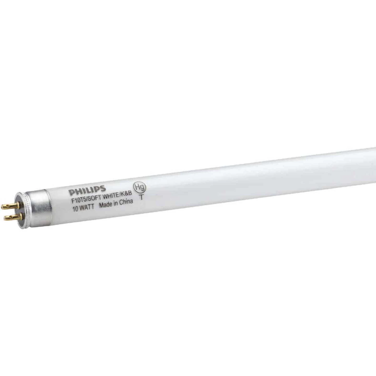 Philips 10W 16 In. Bright White T5 Miniature Bi-Pin Fluorescent Tube Light Bulb 3 Philips 10W 16 In. Bright White T5 Miniature Bi-Pin Fluorescent Tube Light Bulb