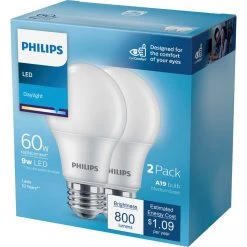 Philips EyeComfort 60W Equivalent Daylight A19 Medium LED Light Bulb (2-Pack) -Philips Sales 2024 ItemImage 550719 2jv4pbgr5khfw2bnz9wnvms