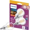Philips Warm Glow 60W Equivalent Soft White G16.5 Candelabra Clear Dimmable LED Decorative Light Bulb (2-Pack) -Philips Sales 2024 ItemImage 553036 q5wdcd b2j3dc fyjqua