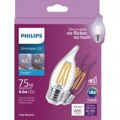 Philips 75W Equivalent Daylight BA11 Medium Dimmable LED Light Bulb (3-Pack) 7 Philips 75W Equivalent Daylight BA11 Medium Dimmable LED Light Bulb (3-Pack) -Philips Sales 2024 ItemImage 555067 q5wdgk 3bnqpc 83gbz1