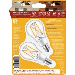 Philips Warm Glow 60W Equivalent Soft White A15 E17 Base Dimmable LED Light Bulb (2-Pack) 9 Philips Warm Glow 60W Equivalent Soft White A15 E17 Base Dimmable LED Light Bulb (2-Pack) -Philips Sales 2024 ItemImage 564185 q5wdub f56qi0 703dxo