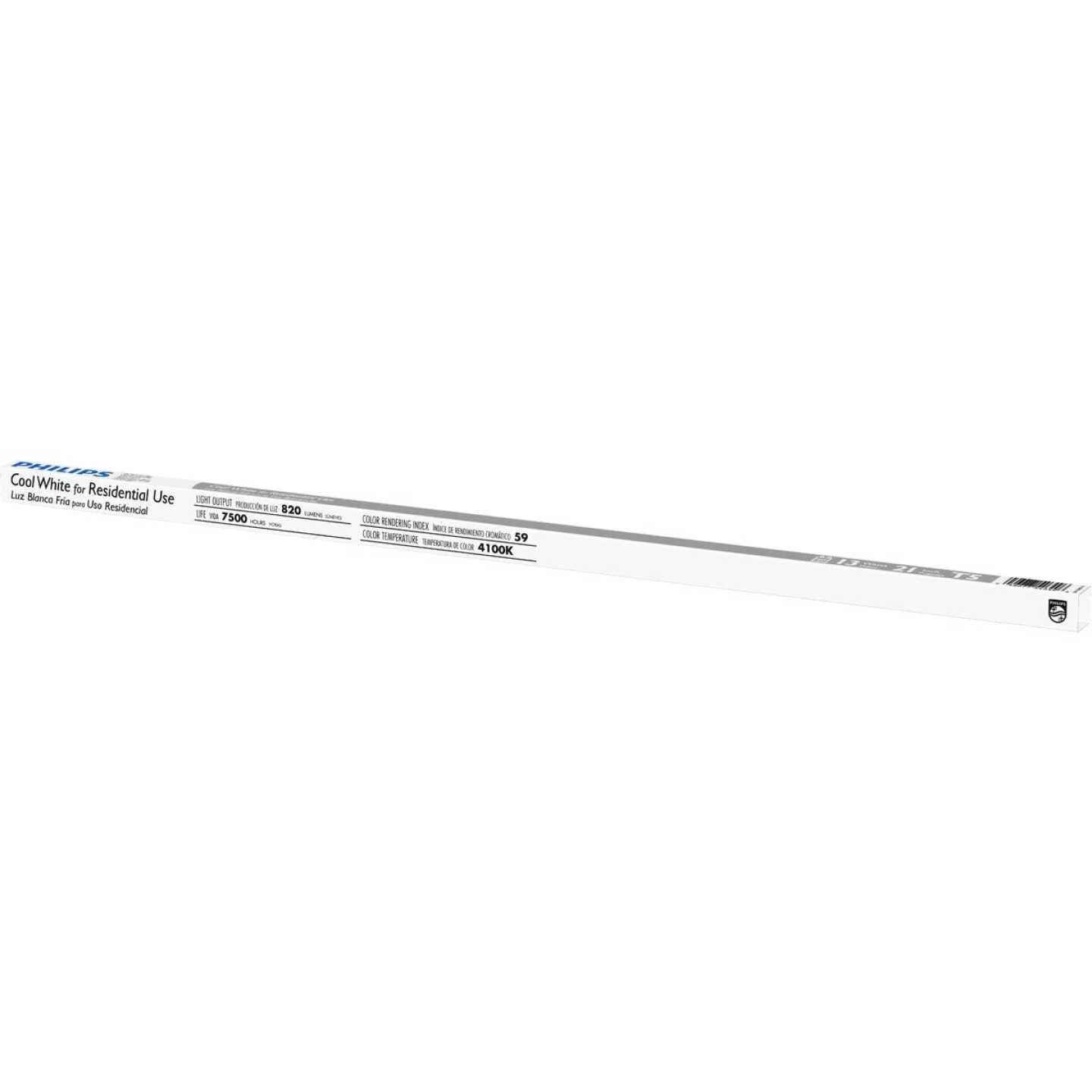 Philips 13W 21 In. Cool White T5 Bi-Pin Fluorescent Tube Light Bulb 3 Philips 13W 21 In. Cool White T5 Bi-Pin Fluorescent Tube Light Bulb